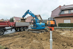 geo-FENNEL FL 105H & FR 60-MM Horizontal Rotating Laser with Receiver