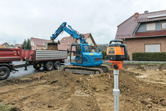 geo-FENNEL FL 105H & FR 80-MM Horizontal Rotating Laser with Receiver