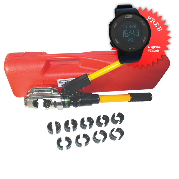 Major Tech HCT435 Hydraulic Crimping Tool Set
