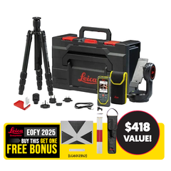 Leica Disto X6 Laser Distance Meter P2P Kit- Incl. DST 360-X Adapter & TRI 120 + Case