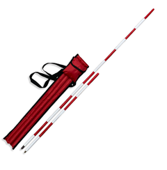 Laserman Ranging Pole 2x1m with 20cm Graduations