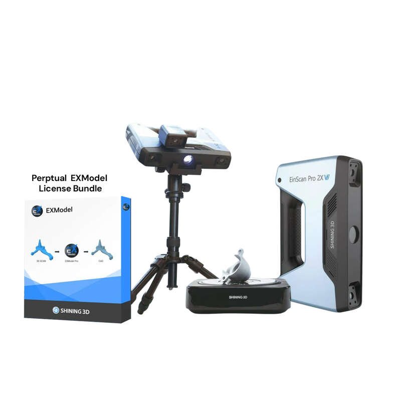 Shining 3D EinScan Pro 2X V2 with Industrial Pack with EXModel Perptual License