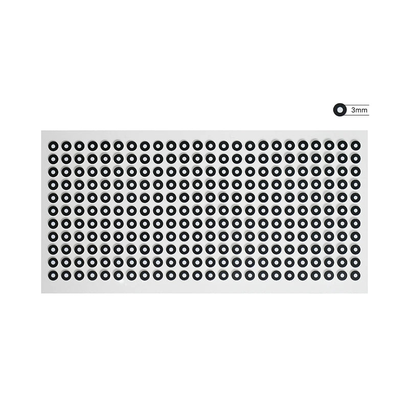 Shining 3D 3mm Reflective Markers (1 pack/ 20 sheets/ 5280 points)