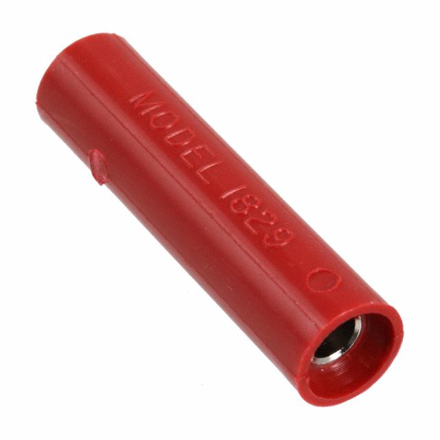 Fluke Pomona 1829 Sgl B-Plug Splice 10/Pkg (Black / Red) (item no. 1937496, 1937520)