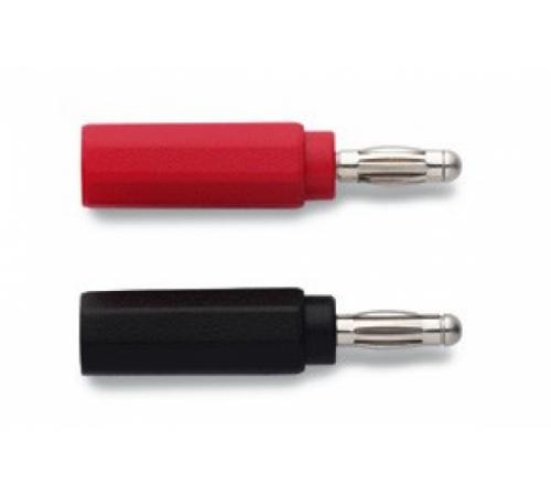 Fluke Pomona 6728 Standard Sheath Banana Jack To Non-Sheath Banana Plug Adapter (item no. 2067820, 2067835)