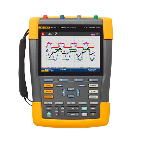 Fluke 190-504-III, Scopemeter 4 Channel 500MHZ Color 1