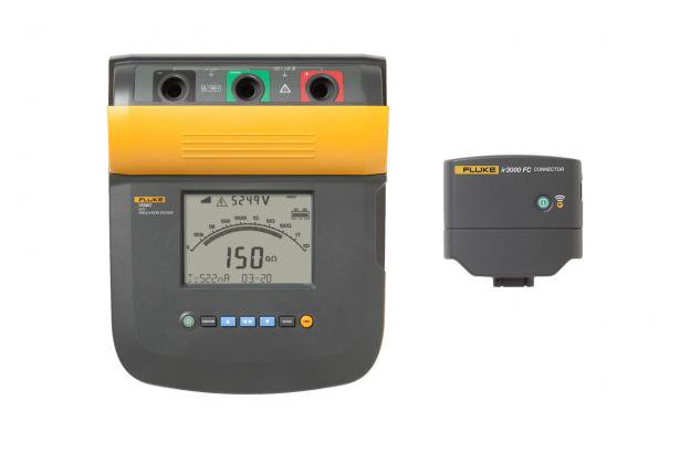 Fluke 1550C FC KIT 5kv Insulation Tester W/ IR3000 FC Connector