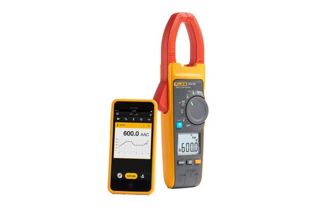 Fluke 375FC 600a AC/DC Trms Wireless Clamp Meter (item no. 4695932)