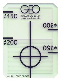 GEO-Laser KL-91L Green Beam Pipe Laser Level