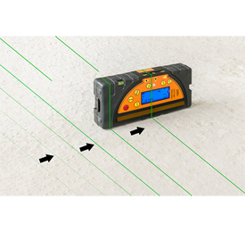 geo-FENNEL FLG 245HV Green TRACKING Rotating Laser Level with Receiver