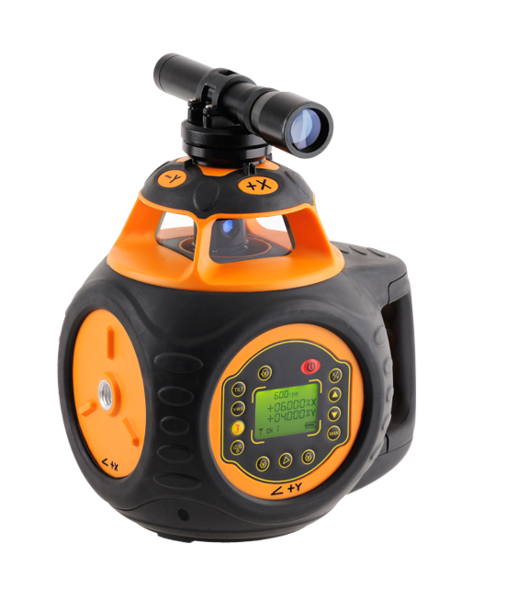 geo-FENNEL FL 505HV-G (LC 2) Dual Grade Rotating Laser Level with FR 77mm Laser Receiver