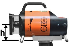 GEO-Laser Tripod Adapter for NiCd-NiMh Lasers, h = 75