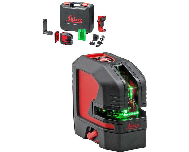 Leica Lino L2G-1 Green Beam Crossline Laser Level with Li ion battery Package