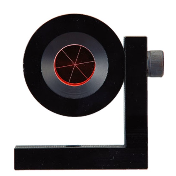 Myzox TK-10 L-Bar Monitoring Mini Prism - 17mm Offset "Leica Style"