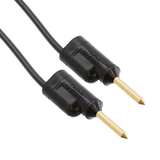 Fluke Pomona P-24 Pin Tip Plug Patch Cord (item no. 1888504, 1888528)